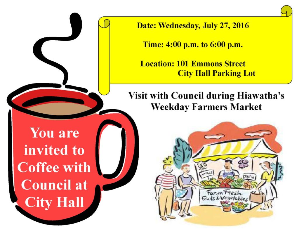 Coffee with Council - City Hall 2016