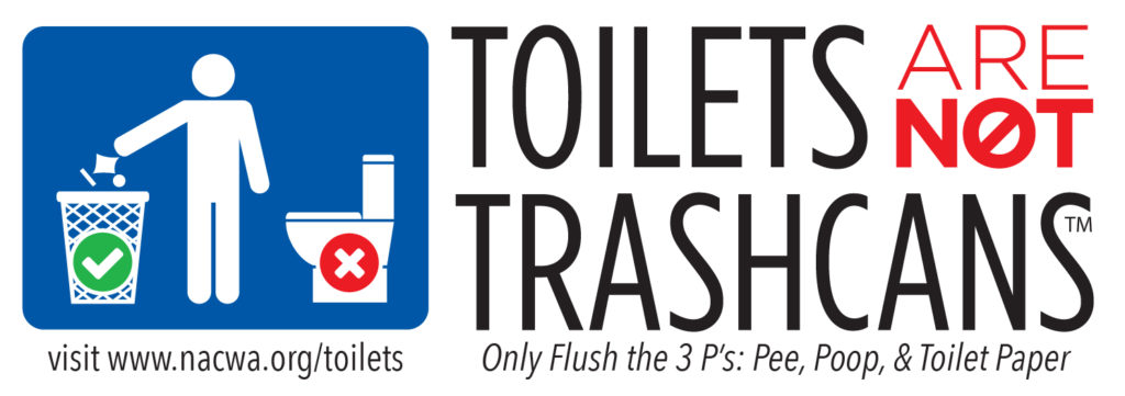 Toilets are not Trash Cans