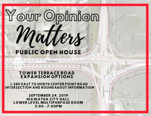 Tower Terrace Road Expansion Options Public Open House