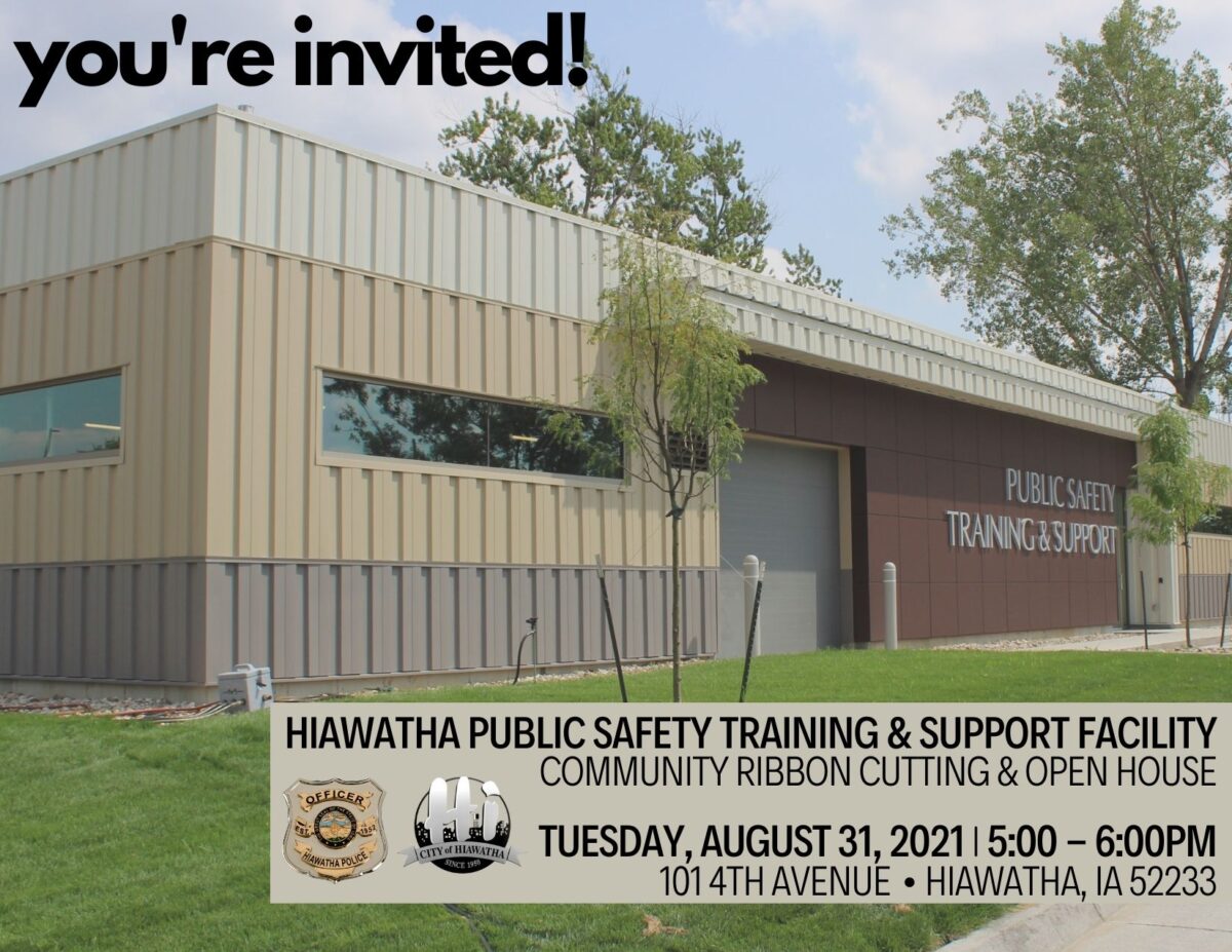 You’re invited! Public Safety Training & Support Ribbon Cutting