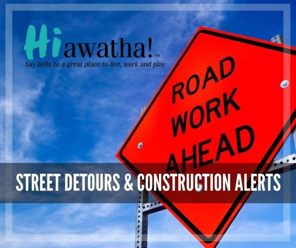 Crack Sealing of streets at various locations throughout Hiawatha begin Friday, August 25, 2023