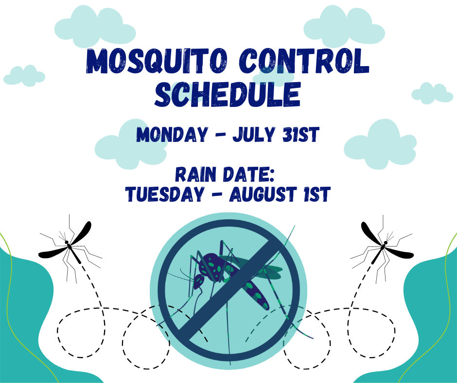 Mosquito Control Schedule